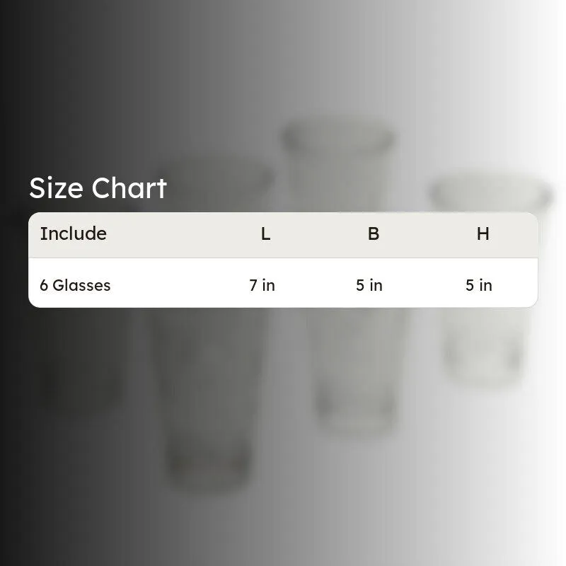 Dixon Transparent Glass - Set Of Six media 4