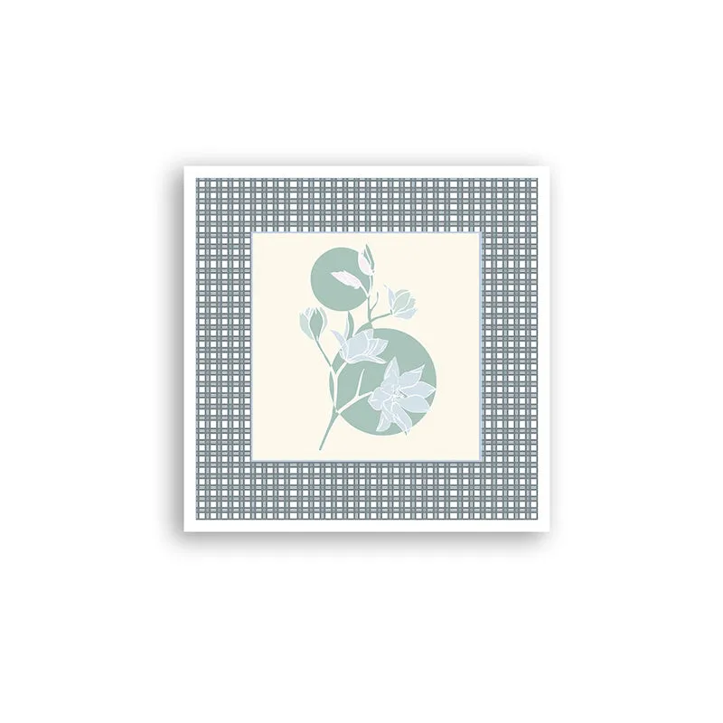 Circle Of Serene Wall Art with White Frame media 3