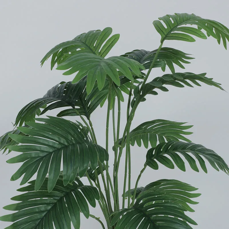 Leafire Artificial Palm With Black Plastic Pot - 2.5 Feet media 5