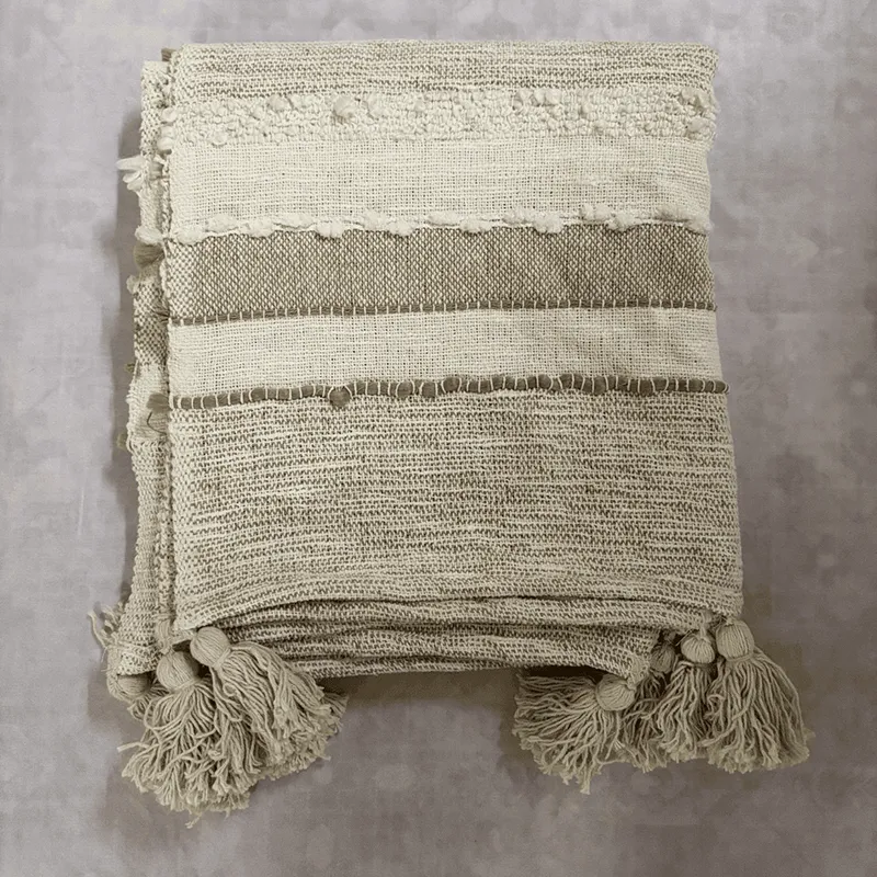 Woven Dune Tufted Throw media 5
