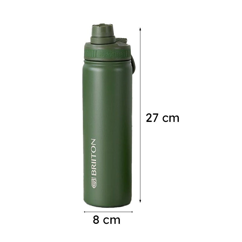 Quench Chic Hot & Cold Thermos Water Bottle (Dark Green) - 750 mL media 11