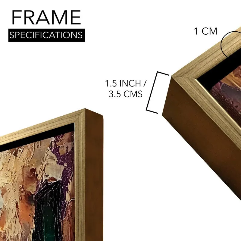 Noctara Canvas Wall Painting With Frame media 8