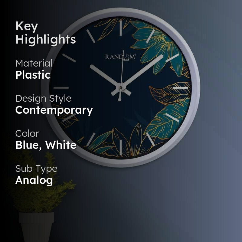 Bluey Nature Wall Clock media 2