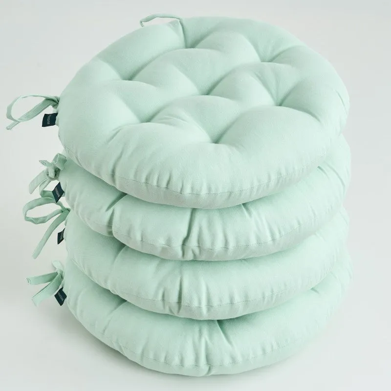 Nestpad Cotton Chair Pad (Sage Green) - Set Of Four media 1