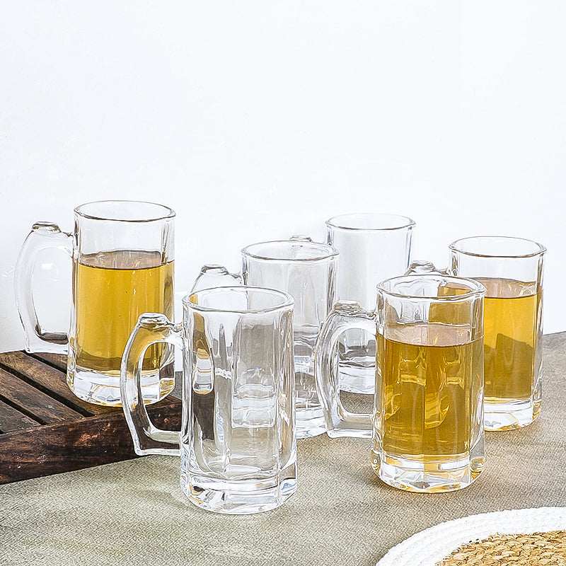 Bara Beer Mug (400 ML) - Set Of Six