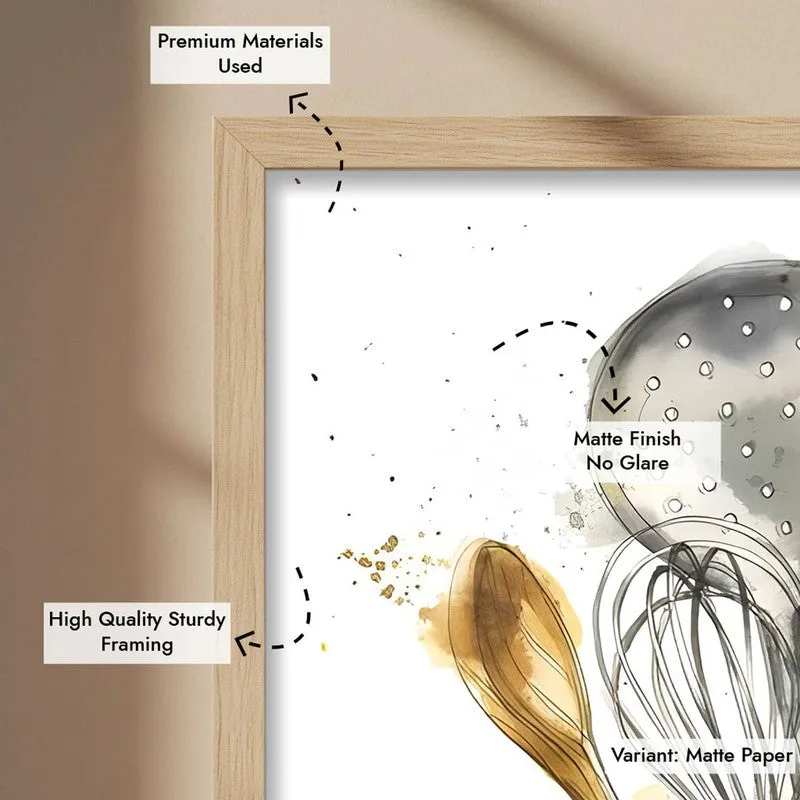Spoon Studio Archival Canvas Wall Art - Brown media 8