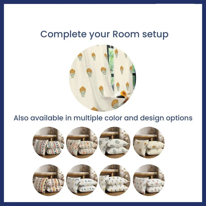 Urban Space Cosyne White Cotton Cushion Cover Set - Set of Three media 6