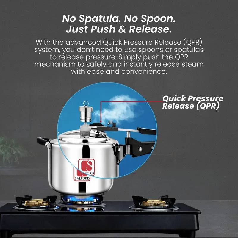 Salford Ceramic Coated Pressure Cooker (Black) - 3000 mL media 5