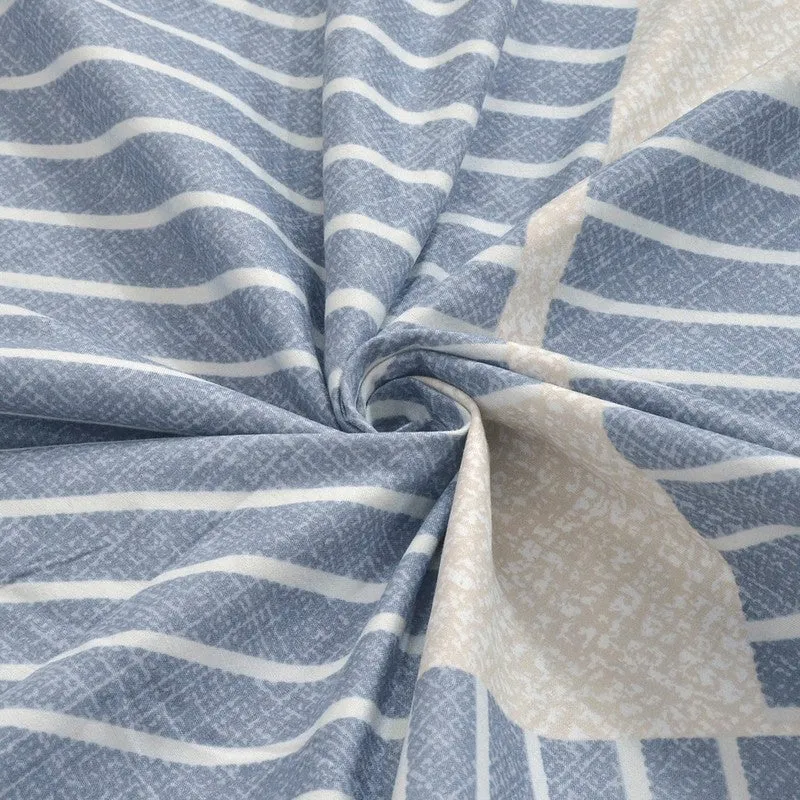 ToneNest Bedsheet (Blue)- 300 GSM media 6