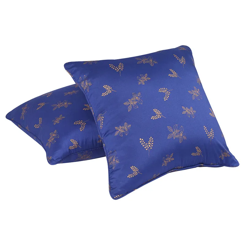 Midnight Bhuttas Printed Cushion Cover - Set Of Two media 4