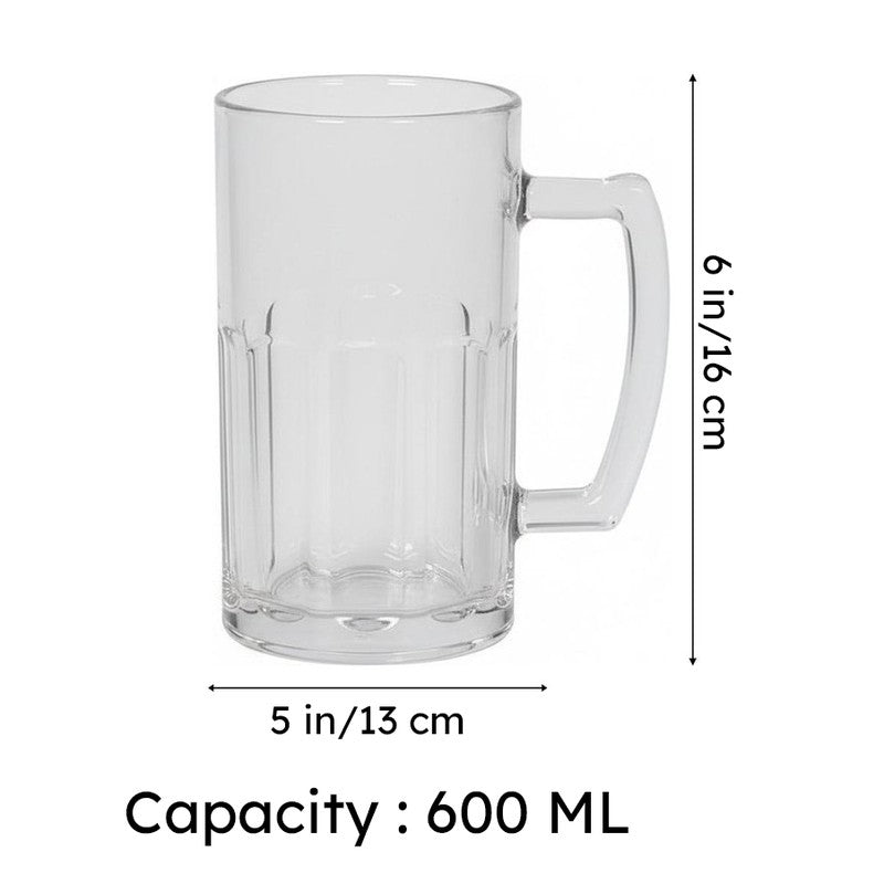 Sylvan Beer Mug (600 ML) - Set Of Two media 8