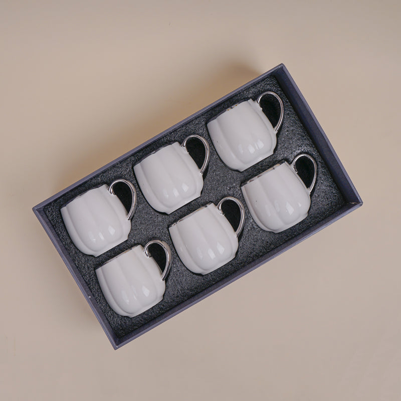 Magina Porcelain Tea Cup (180 mL Each) - Set of Seven media 6