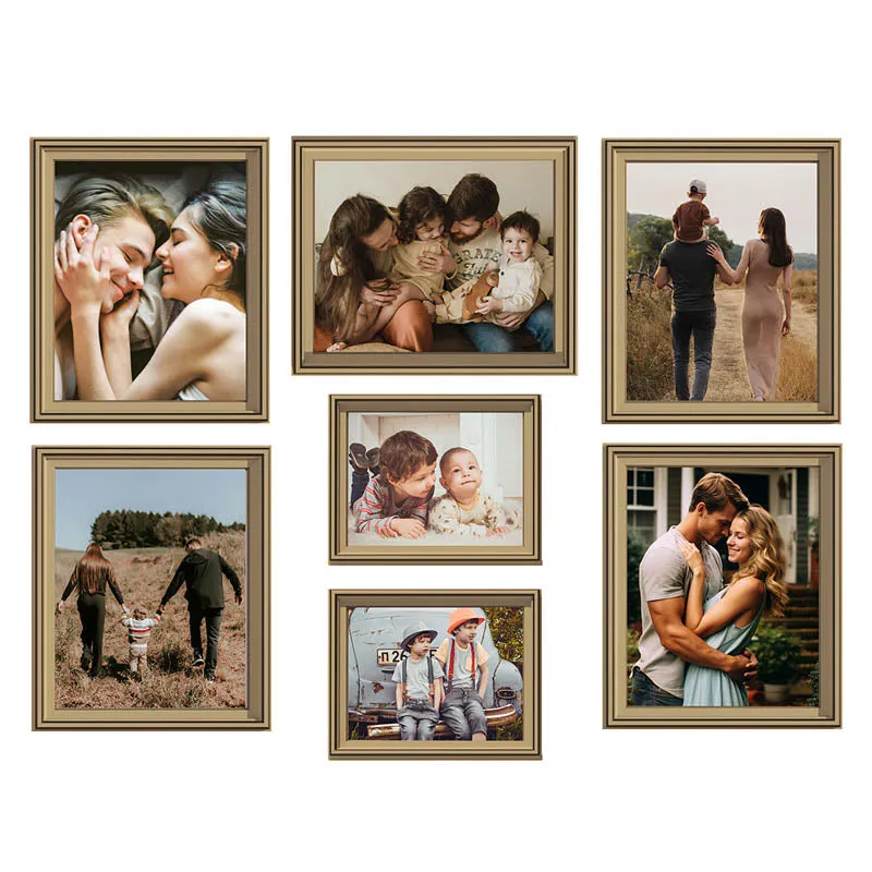 Memories To Rejoice Photo Frames (Grey) - Set Of Six media 4