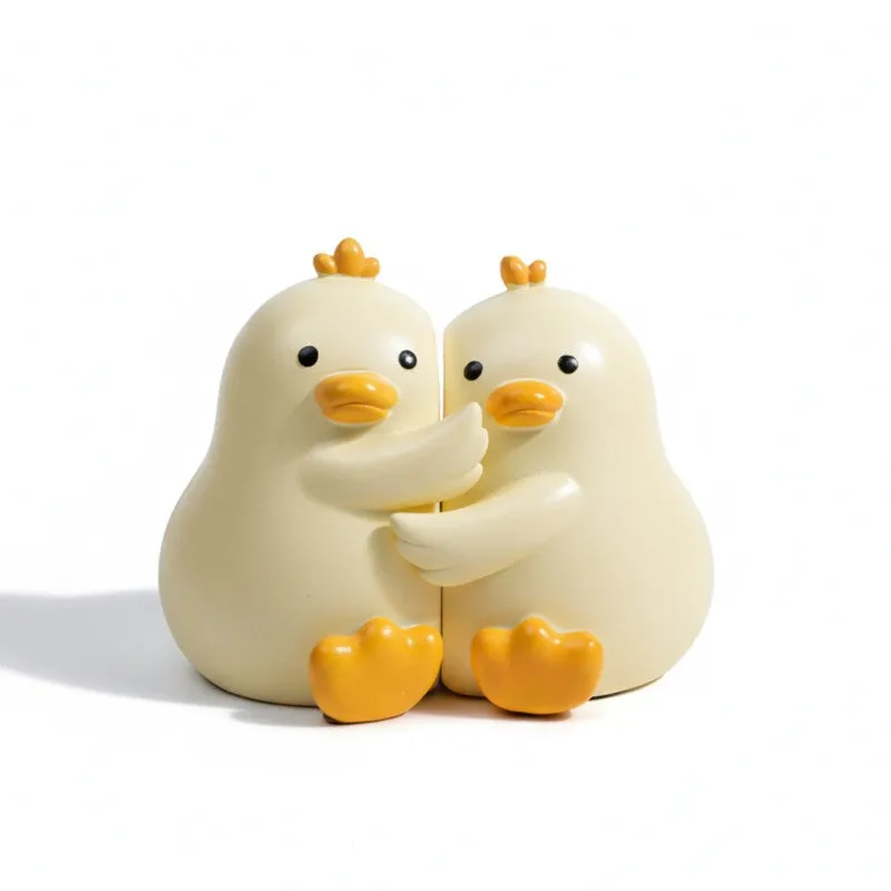 Snuggle Ducks Decor Showpiece - Yellow media 4