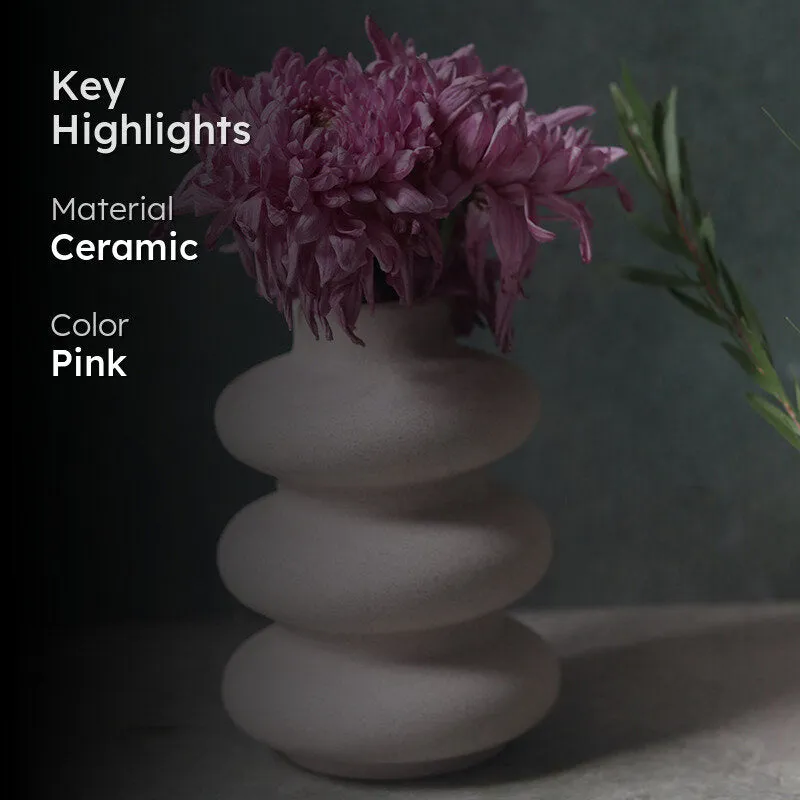Ulisse Ceramic Vase - Ivory media 2