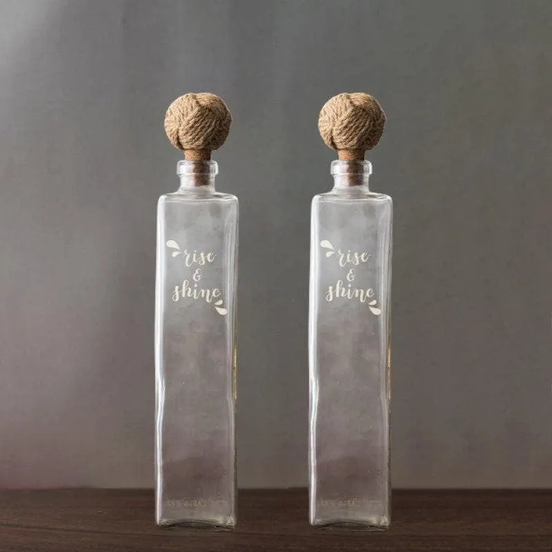 Rise & Shine Water Bottle - Set Of Two media 1