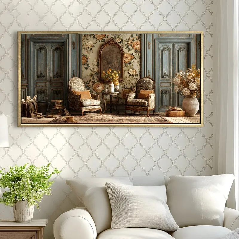 Vintage European Parlour Elegance Wall Art media 3