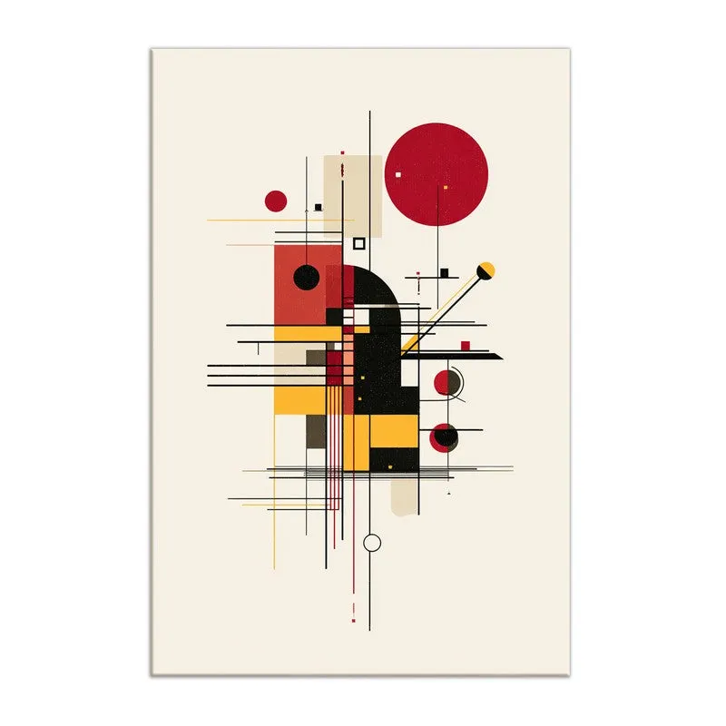 GeoFrame Abstract Canvas Wall Art media 3