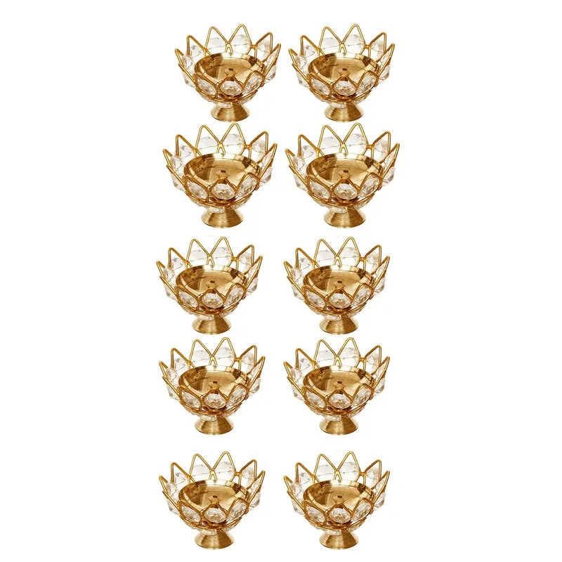 Celestial Crystal Diyas - Set of Ten media 4