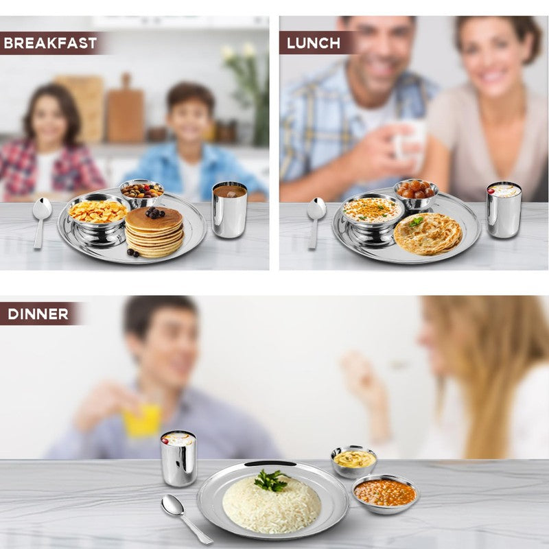 Kraft Alvora Xylen Dinner Set - 6 Piece Set media 6