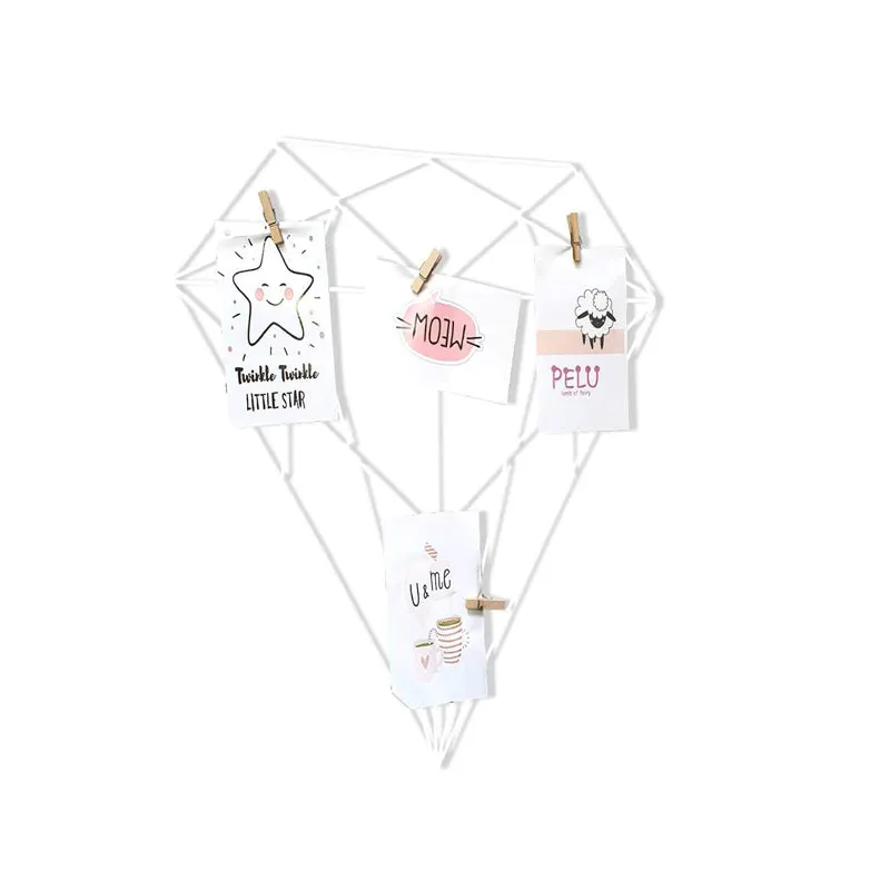 Pavé Diamond Metal Photo Frame - White media 3