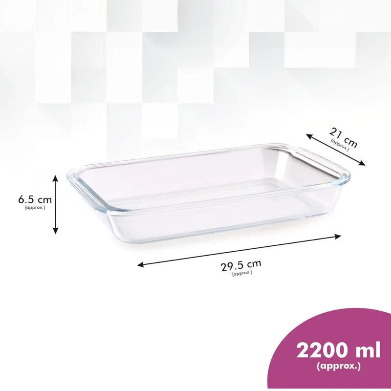 Vitrora Rectangular Glass Baking Dish media 12