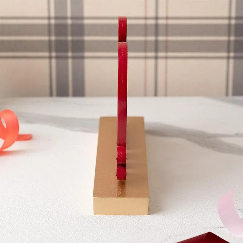 Valentine Verse Showpiece - Red media 5