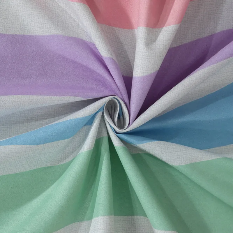 Vibgyor Stripes Table Cover media 4