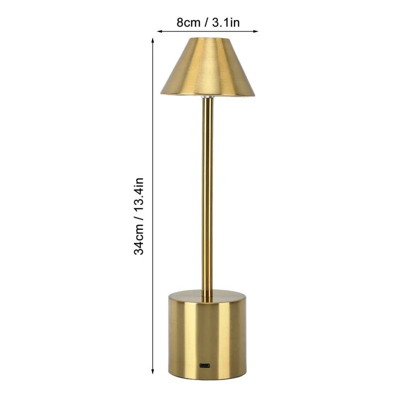 FlexiBeam Pro Metal Table Lamp - Gold media 7