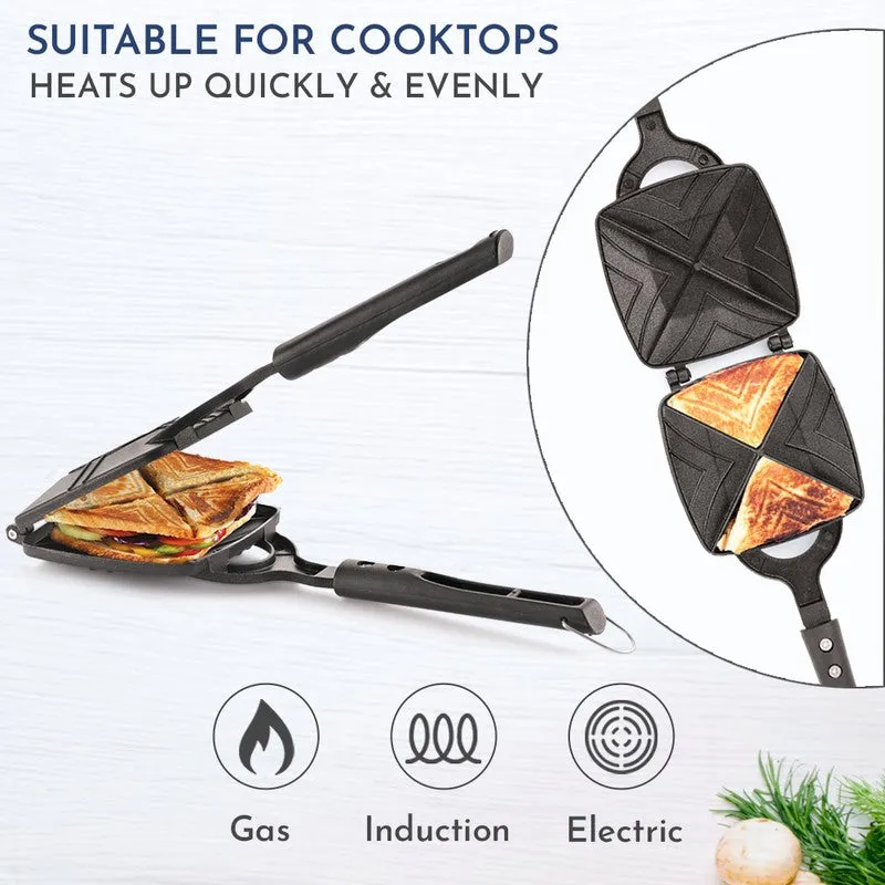 Crunch Fire Sandwich 4 Cut Non-Stick  Griller media 8