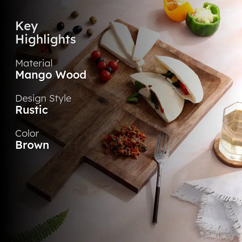 Aabha Mango Wood Platter media 2