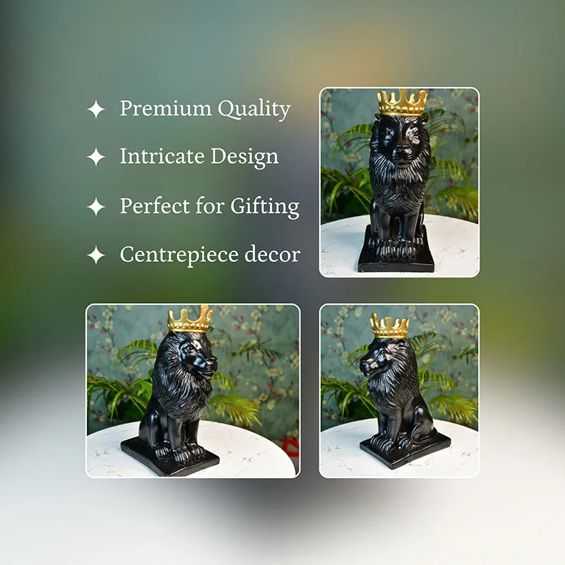 Leo Crown Showpiece - Black media 4