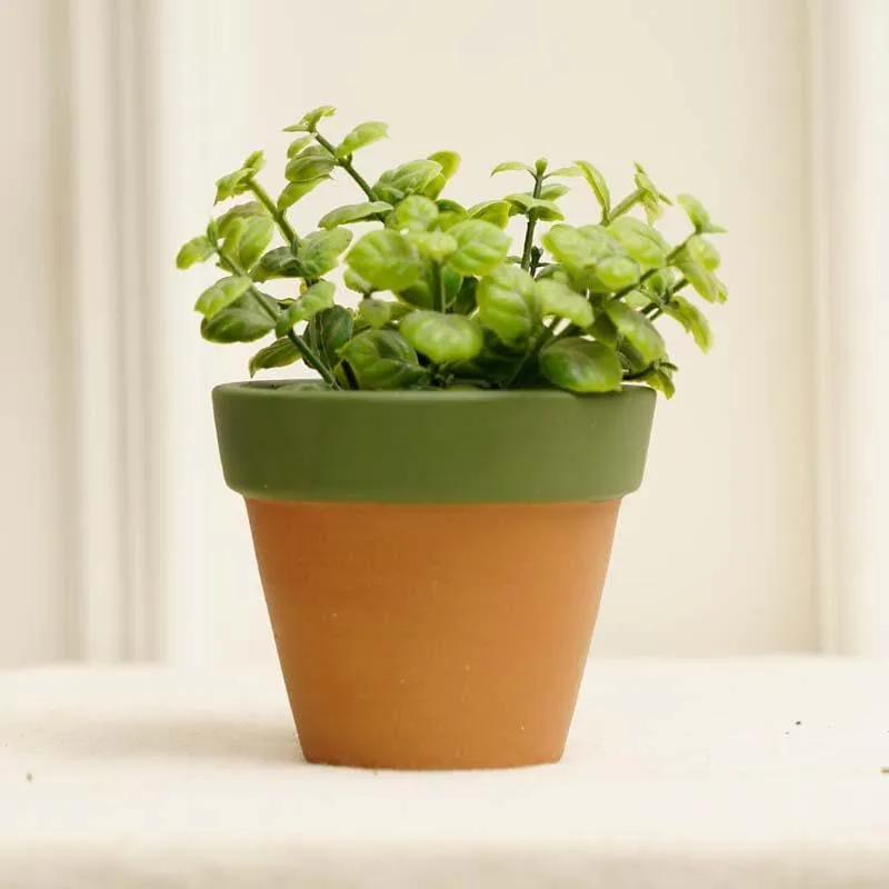 Pastel Mimic Planter - Green media 3