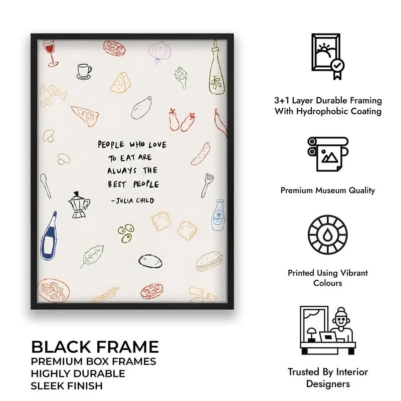 Fizz Feast Archival Canvas Wall Art - Black media 10