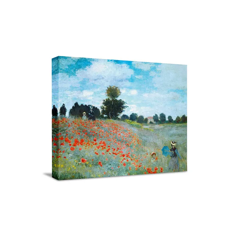 Serene Grassland Canvas Wall Painting media 4