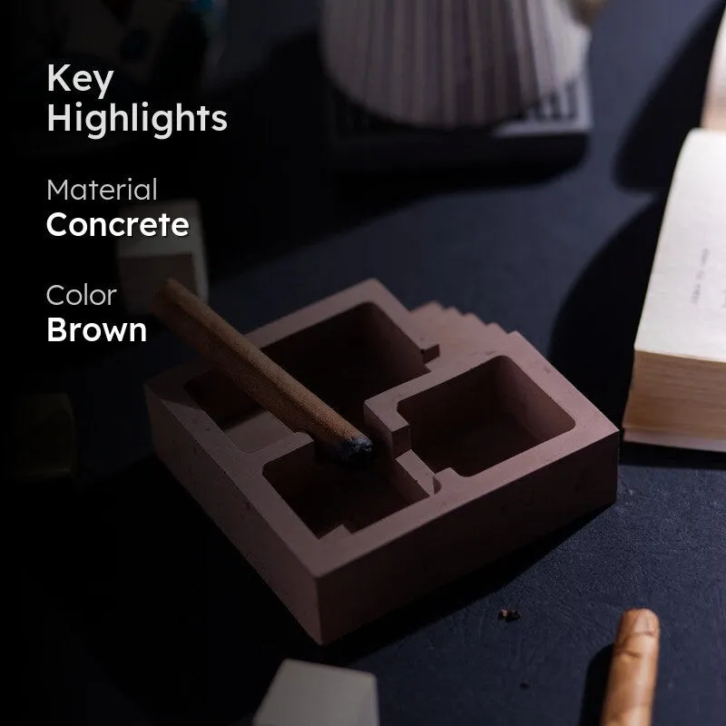 Iona Ash Tray - Brown media 2