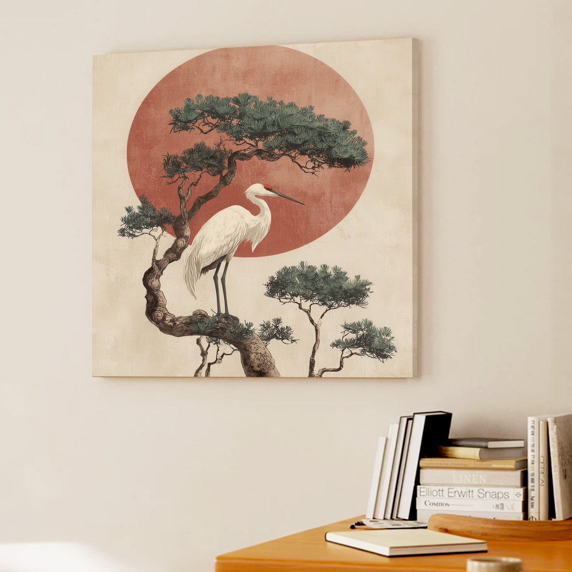 Serene Bonsai Canvas Wall Art media 8
