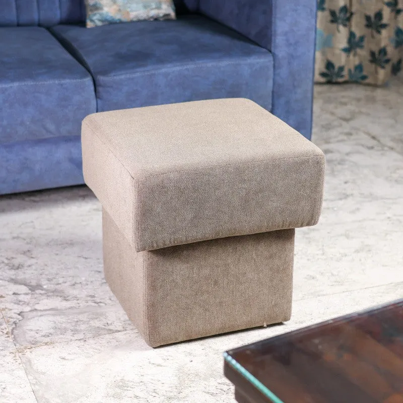 PlushPod Ottoman  Grey media 1
