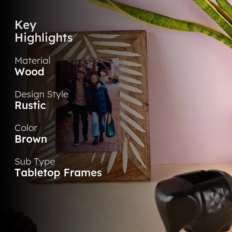 Leafy Carve Photo Frame media 2