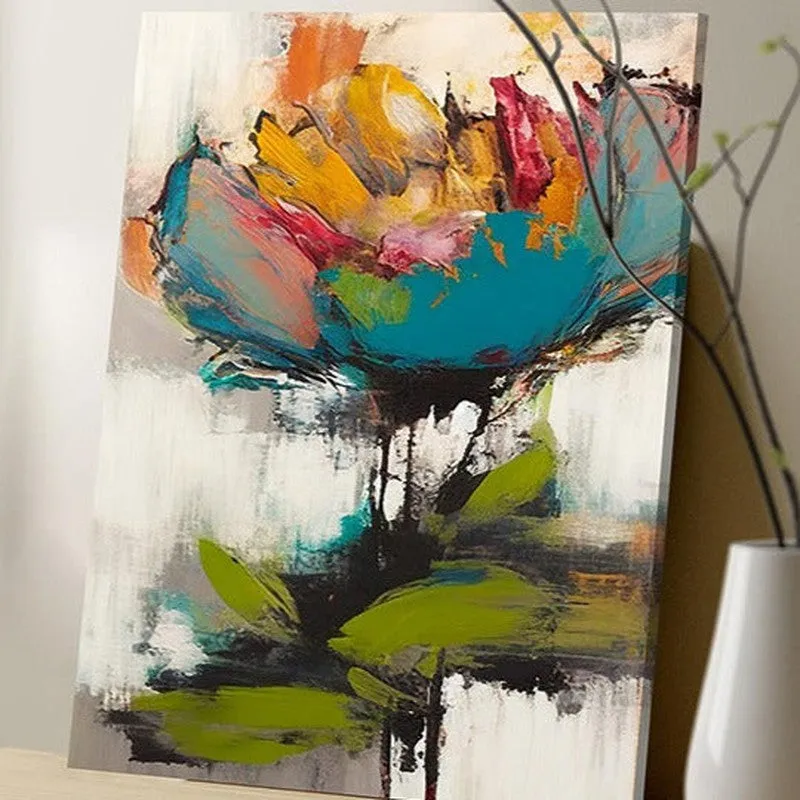 Edona Abstract Canvas Wall Painting media 3