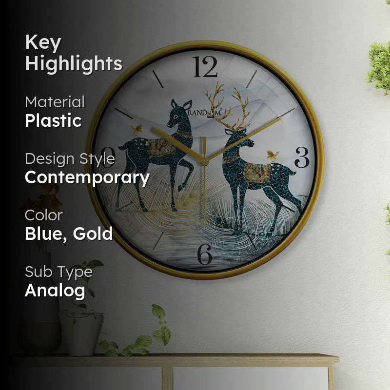 Darius Sweep Silent Wall Clock media 2