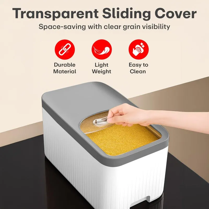 Rioware PureLift Kitchen Plastic Rice Container - 5000 mL media 7
