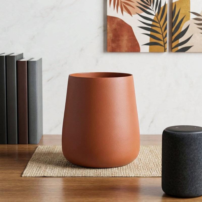BrownAura Iron Planter