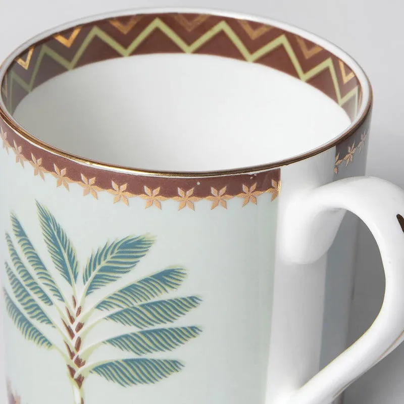 India Circus Grandeur Greens Tea Sets - Seven Piece Set media 5