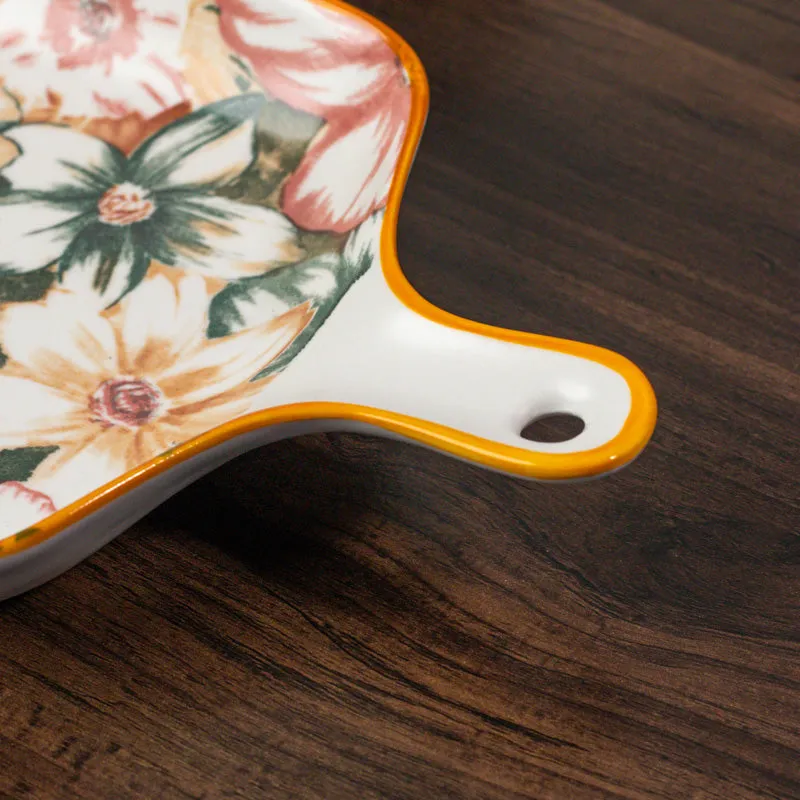Blush Petal Porcelain Platter - Four Piece Set media 5
