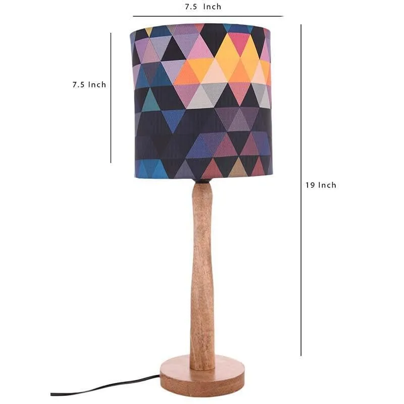 Pixel Poise Fabric Table Lamp - Multicolor media 5