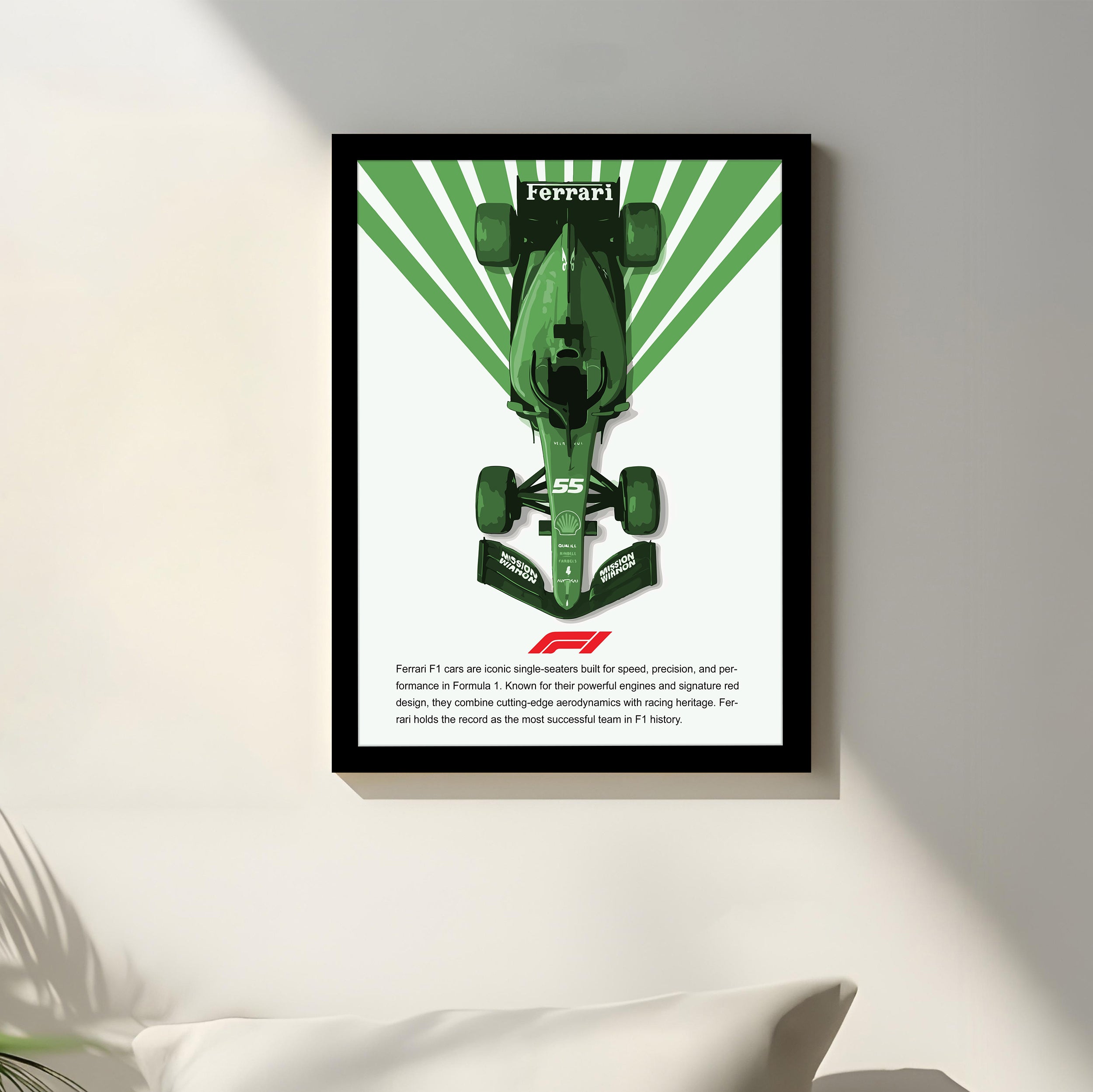 Race Day Blueprint Wall Art & Painting