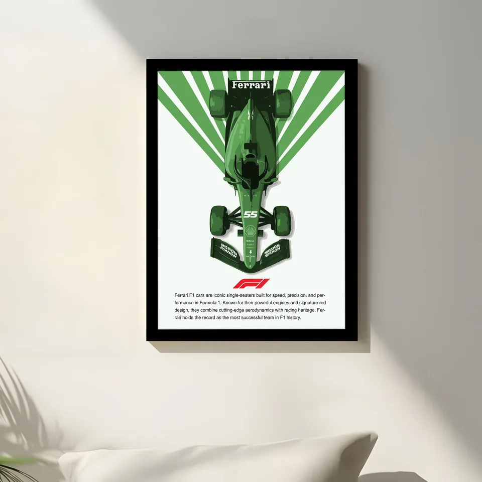 Race Day Blueprint Wall Art & Painting media 1