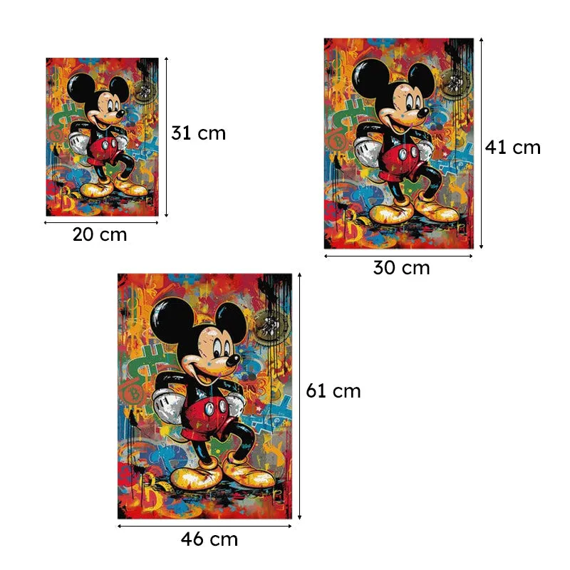 Colorful Mickey Wall Poster media 11