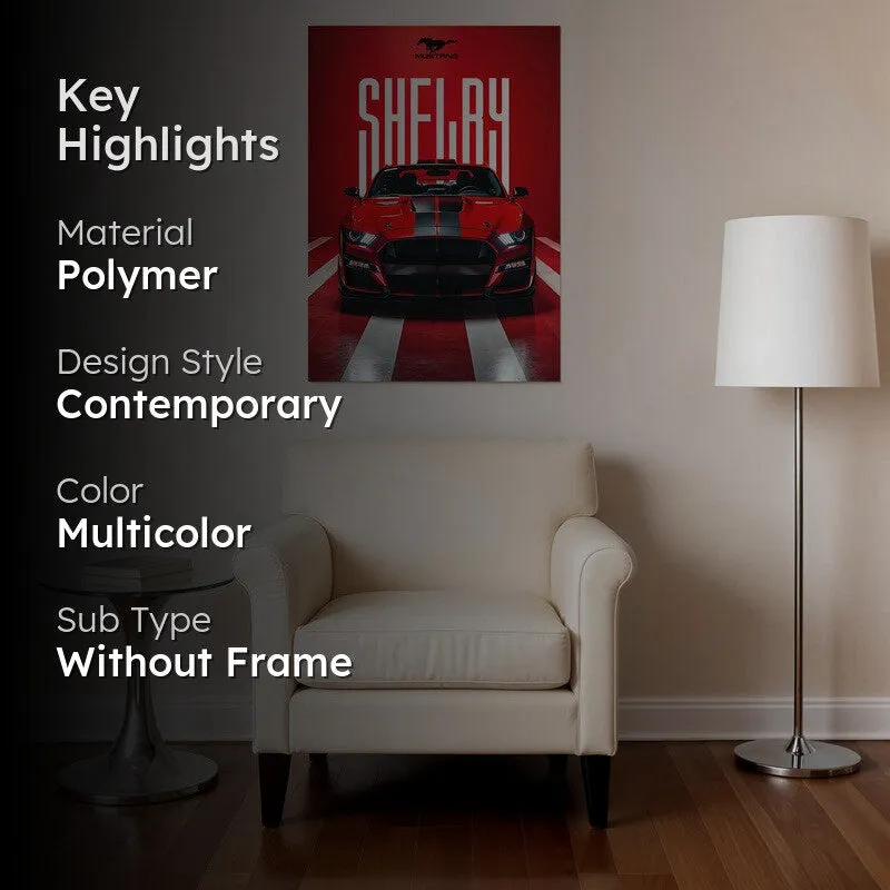 Red Racer Wall Poster media 2